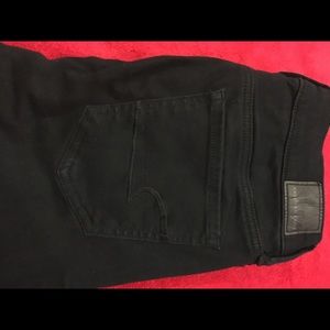 black american eagle jeans